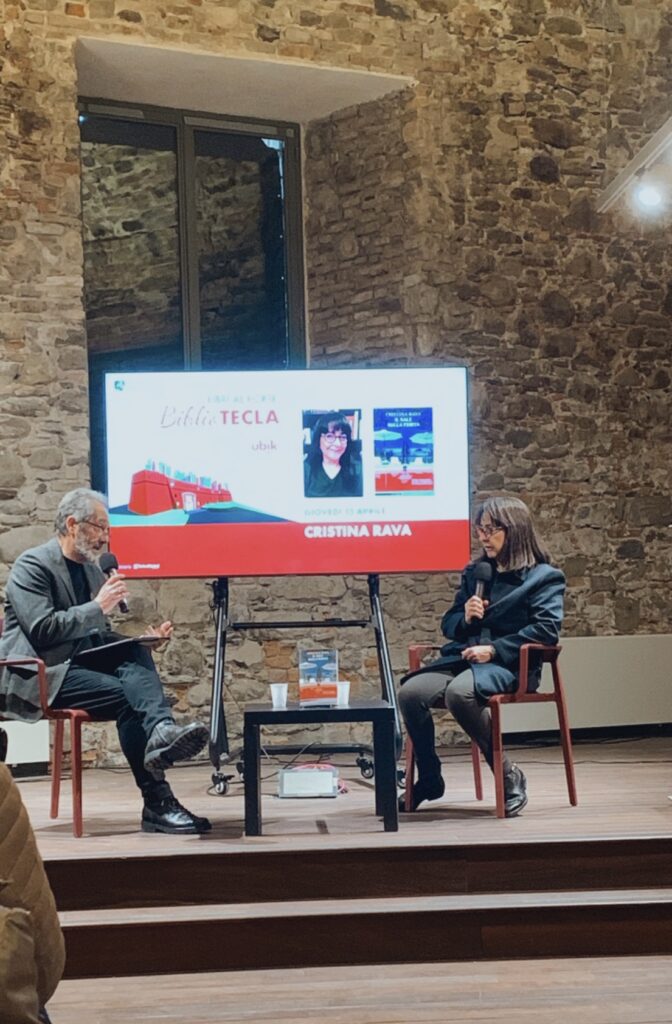 Cristina Rava - presentazione libro a Sanremo- Forte Santa Tecla