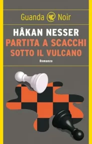 Copertina libro partita a scacchi sotto il vulcano