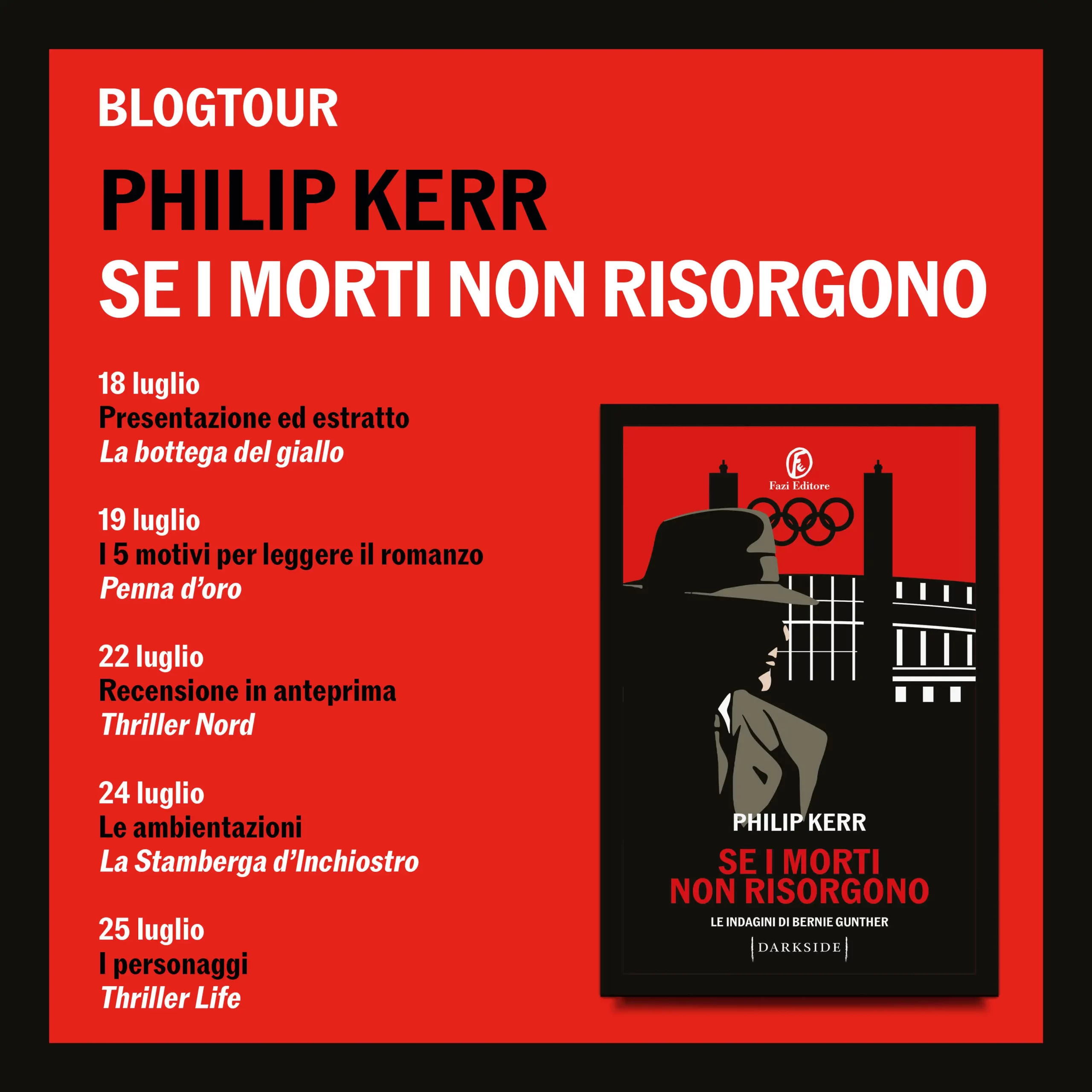 I Morti Non Possono Intercedere Per Noi Blogtour Fazi: Se i morti non risorgono di Philip Kerr- I Personaggi